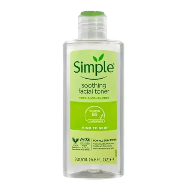 تونر پاک کننده صورت سیمپل Simple