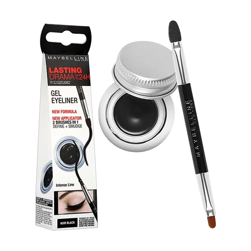 خط چشم ژلی کاسه ای میبلین مدل Lasting Drama